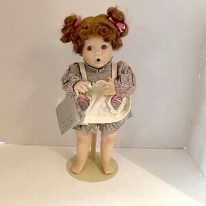 Danbury Mint Kids in the Kitchen Betsy Vintage Porcelain Doll Elaine Campbell